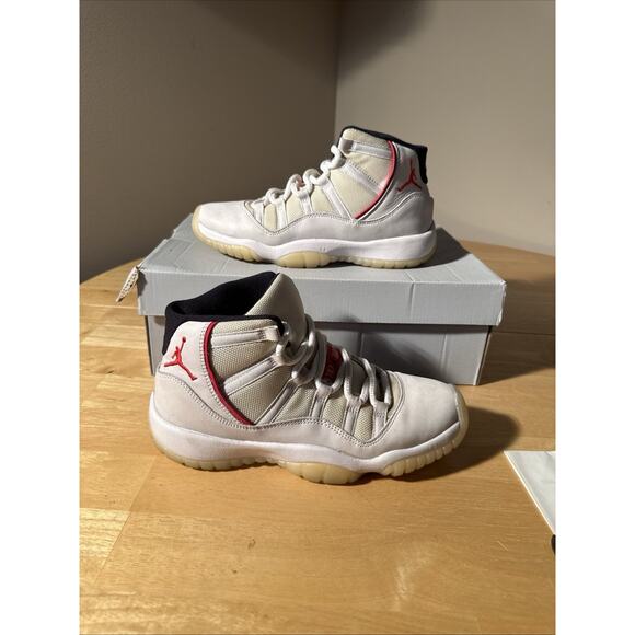 Size 5.5Y 7 Women Jordan 11 Retro Platinum Tint main image 7